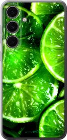 Чохол на Samsung Galaxy S24 FE Зелені часточки лимона "852u-3772-2448"