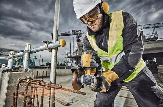 Акумуляторна кутова шліфувальна машина DeWalt без АКБ та ЗП DCG406N | Зображення 1