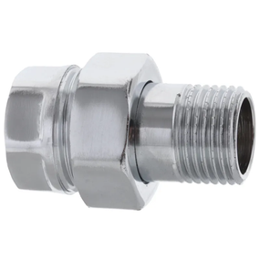 Згон американка (хром) 1/2 "прямой Koer KR.341.chr (KR2702)