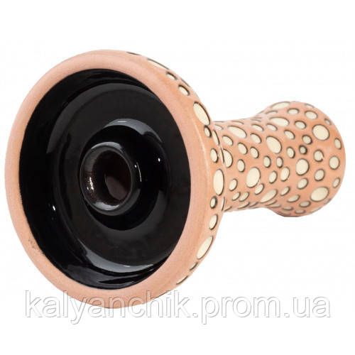 Чаша для кальяну ETNA Phunnel Dot Glaze Coral | Зображення 1