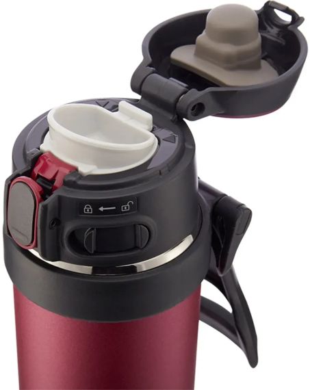 Термокружка ZOJIRUSHI SM-QAF60RK з переноскою 0.6 л Red | Зображення 2
