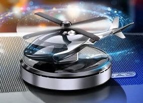 Освіжувач повітря для автомобіля на сонячній батареї Аромадифузор "Вертоліт"