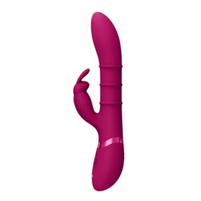 Вібратор-кролик Sora для точок G, U та клітора рожевий Vive (Нідерланди) Sex Aura
