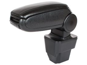 Opel Astra III (04-14) подлокотник в сборе черная искусственная кожа + монтажный комплект, Опель Астра 3