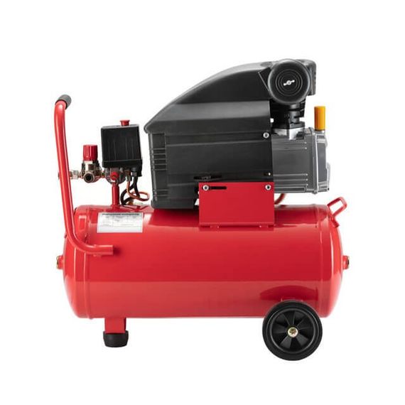 Компресор 24 л, 8 атм, 206 л/хв INTERTOOL PT-0010 | Зображення 1