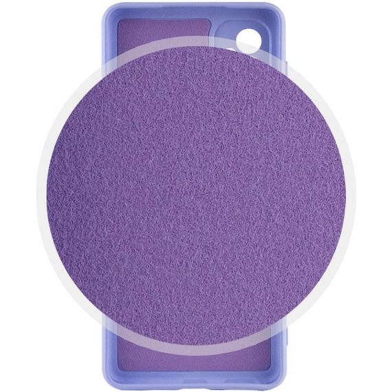Чехол Silicone Cover Lakshmi Full Camera (A) для Samsung Galaxy A04s Full camera, Бузковий/Dasheen | Зображення 2