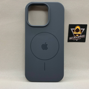 Чохол Iphone 16 Pro MagSafe SoftTouch м'який Протиударний Сірий