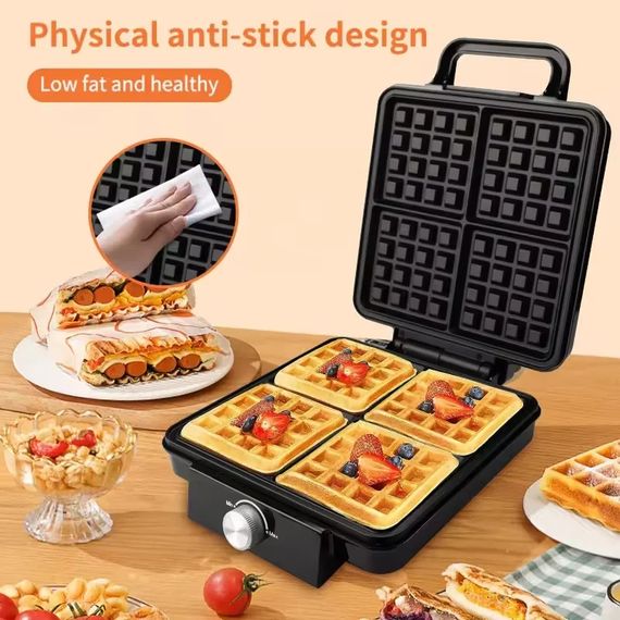 Вафельниця з антипригарним покриттям XPRO SK-08031 (45316-SK-08031_783) | Зображення 4