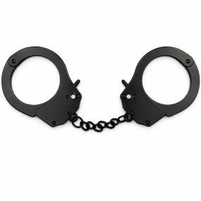 Наручники металеві DS Fetish, чорні Sex Aura