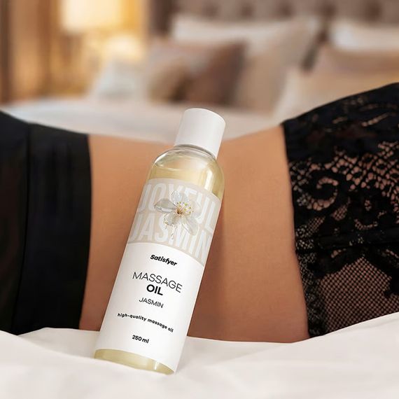 Розпродаж!!! Масажна олія Satisfyer Massage Oil Jasmin 250 мл (термін 30.04.2027) | Зображення 6