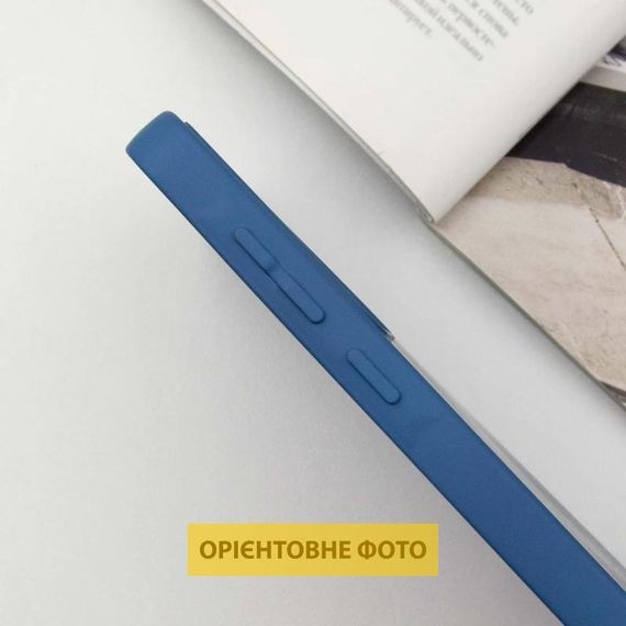 Чохол Silicone Cover Lakshmi Full Camera (AA) with MagFit для Motorola Edge 60 Pro Чорний / Black Синій / Navy Blue | Зображення 3