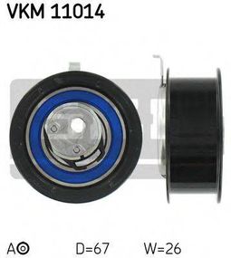 Натяжний ролик, ременя ГРМ (Вир-во SKF) SKF VKM11014 на AUDI 90 (8C, B4)