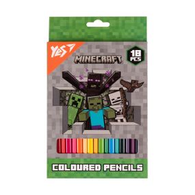 Набір кольорових олівців YES Minecraft Heroes 290732 18 кольорів