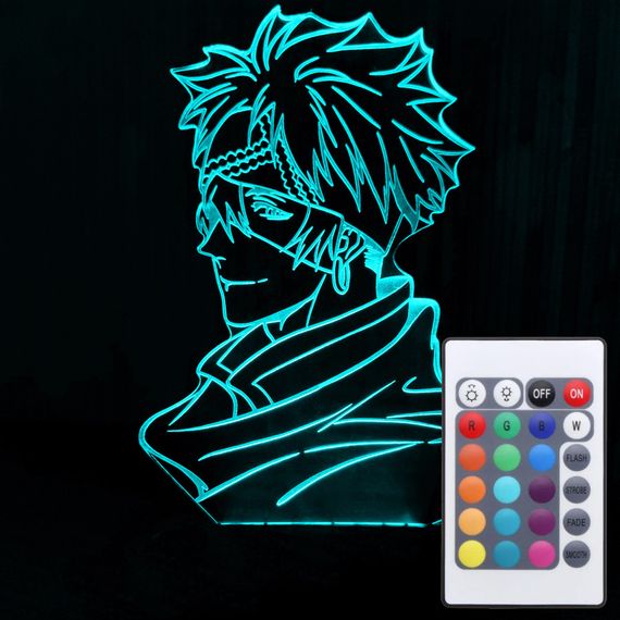 Акриловий світильник-нічник з пультом 16 кольорів Лаві (Lavi) tty-n000973