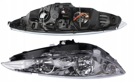 Фара Передняя Peugeot 308 2007-2013 Правая H7/H1, Электро регулировка .,С моторочиком