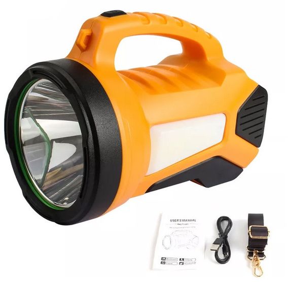 Ліхтар кемпінговий YD-7-7SMD, білий+червоний, Li-Ion акумулятор, Power Bank, зарядка Type-C, магнітна основа, гачок (47117-YD-7-7SMD_191) | Зображення 2