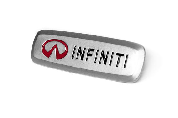 Шильдик алюмінієвий для килимків (1шт) для Infiniti | Зображення 1