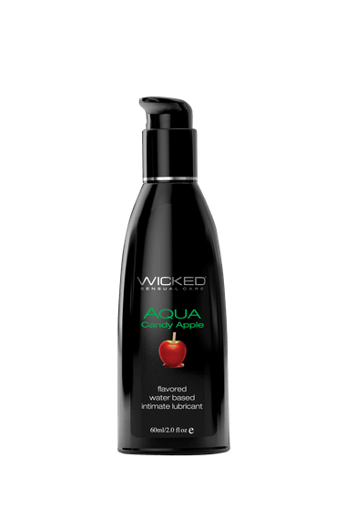 Їстівний лубрикант зі смаком яблука WICKED AQUA 60ML
