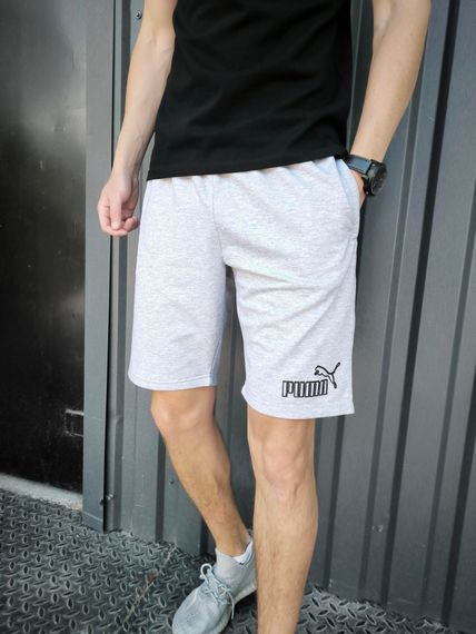 Чоловічі шорти Puma сірі