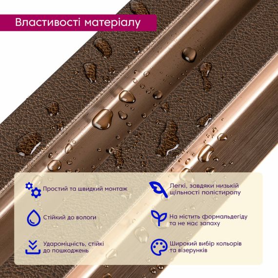 Декоративна PS рейка 2900*120*20мм (D) SW-00002147 | Зображення 3