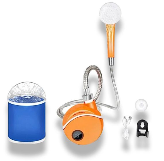 Портативний душ з акумулятором USB XPRO Portable Outdoor Shower (46322-_399)