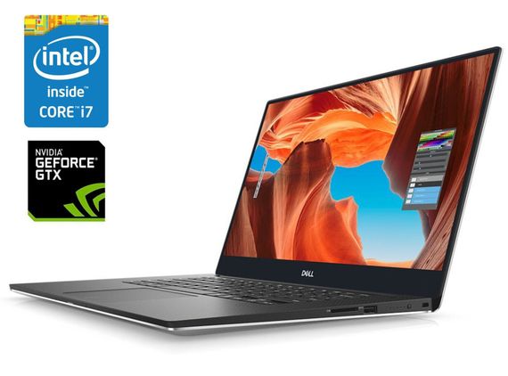 Игровой ультрабук Б-класс Dell XPS 7590 / 15.6" (1920x1080) IPS / Intel Core i7-9750H (6 (12) ядер по 2.6 - 4.5 GHz) / 16 GB DDR4 / 256 GB SSD M.2 / nVidia GeForce GTX 1650, 4 GB GDDR5, 128-bit / WebCam б/у