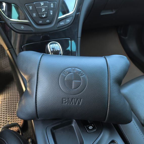 Подушка для комфорта в авто BMW БМВ, Подушка под голову для поездок на подголовник в авто RD-66 | Зображення 3