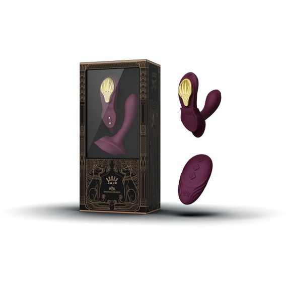 Смарт-вібратор у трусики Zalo - AYA Velvet Purple, насадка та пульт ДК Sex Aura | Зображення 7