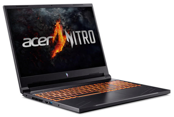 Ноутбук Acer Nitro V 16 ANV16-41-R99U (NH.QRVEU.00E) Obsidian Black | Зображення 1