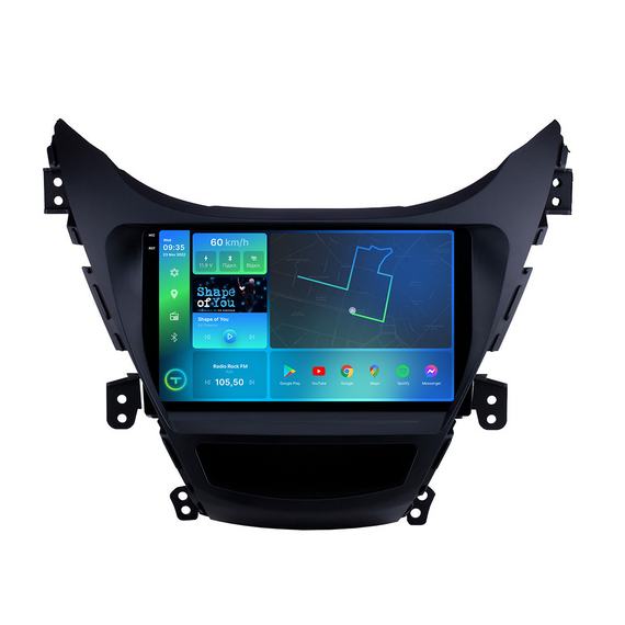 Штатна магнітола Torssen 2K Hyundai Elantra 2014-2015 FL9 4+64Gb 4G Carplay DSP | Зображення 1