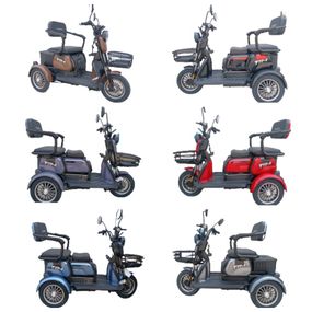Электротрайк Crosser TR-1 1500W 72V 24Ah, трехколесный электроскутер, до 55 км, для взрослых и пожилых
