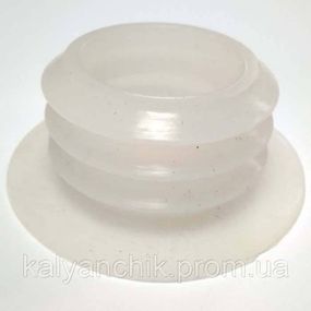>Уплотнитель под колбу кальяна с юбкой силиконовый White