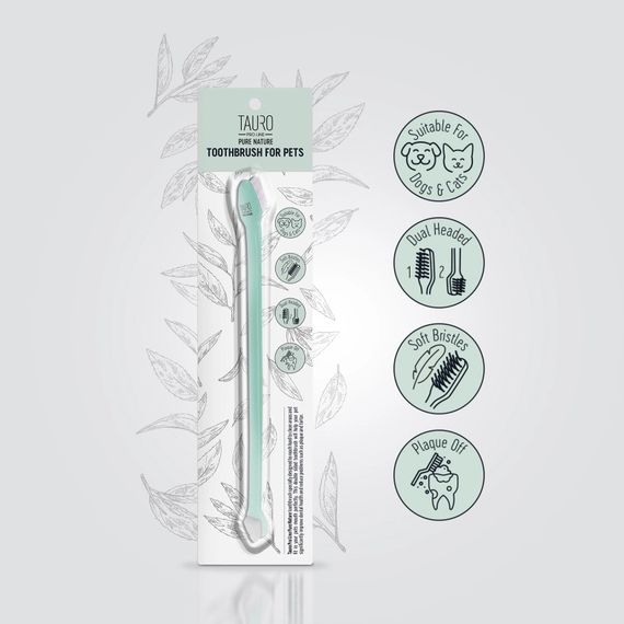 Зубна щітка для собак та котів Tauro Pro Line | Зображення 1