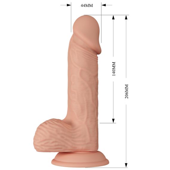 Фалоімітатор - Beautiful Encounter Catoblepas Dildo Flesh sexstyle | Зображення 8