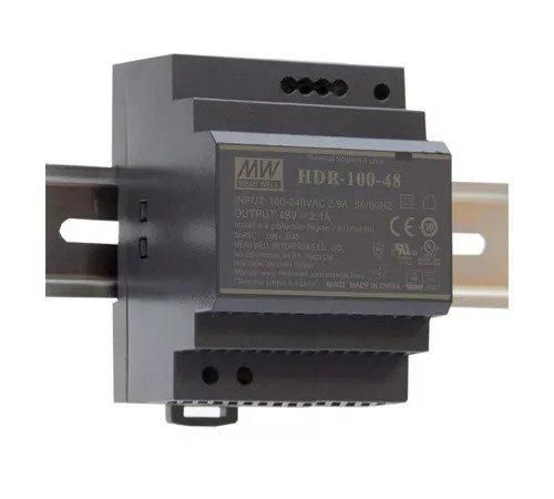 Блок живлення на DIN-рейку Mean Well HDR-100-24N 1008W 42A 24V IP20) Series "HDR"