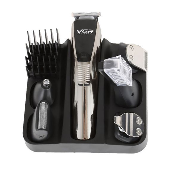 Машинка для стрижки VGR V-029 акумуляторна срібло | Зображення 3