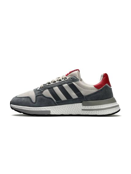 Кроссовки ZX 500 RM Grey Four Scarlet весна / лето / осень A3612 45 28,5 | Зображення 3