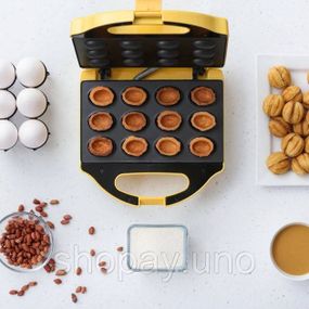 Вафельниця електро MAGIO, Вафельниця для тонких вафель Компактна електрична UR-44