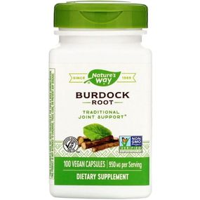 Корень лопуха Nature's Way Burdock Root 475 mg 100 Caps NWY-11200