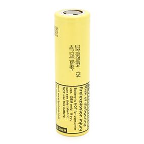 АКБ 18650 Li-Ion LG LGDBFIE41865 (LG HE4),2500mAh,20A,4.2/3.6/2.5V,желтые