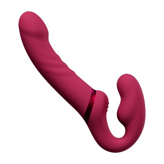 Безремінний смарт-страпон Lovense Lapis vibrating strapless strap-on, 3 мотори Sex Aura | Зображення 5