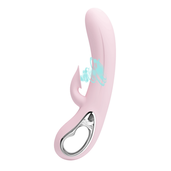 Вібратор - Romance Massage Sucking Vibrator Pink Sex Aura | Зображення 3