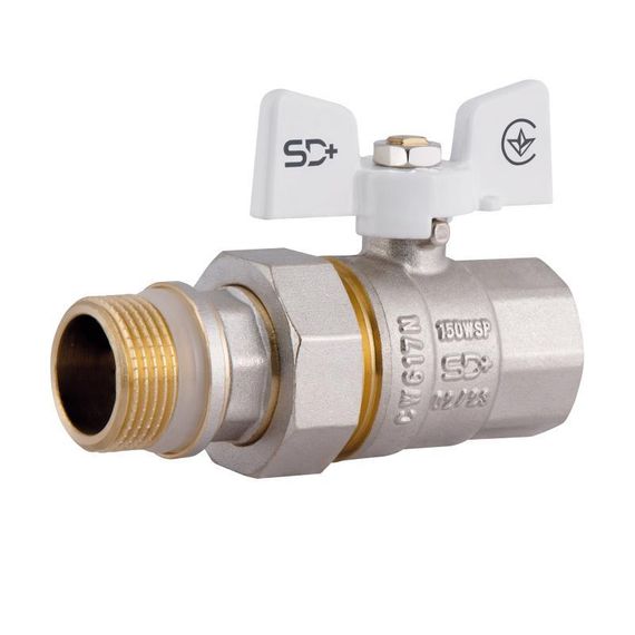 Кран Американка Thermo Alliance Standart з антипротічкою 3/4 PN40 конус SD900NW20PN40