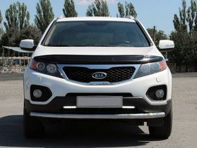 Передній захист ST008 (2010-2013, нерж.) для Kia Sorento XM рр