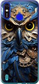 Чехол на Tecno Spark 4 Lite Сова v2 "5649u-2425-17620"