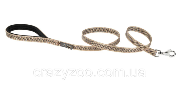 Поводок для собак Ferplast Daytona Deluxe G20/120 нейлоновый коричнево-черный 2х120 см 77200212 | Зображення 3