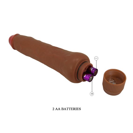 Вибратор - Barbara Dryad Vibrator 9,8" Brown Sex Aura | Зображення 8