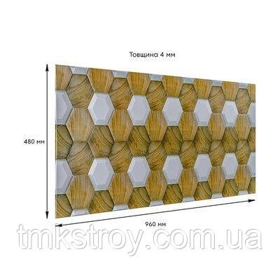 Декоративная ПВХ панель Sticker Wall 960х480х4мм sw1790 | Зображення 2