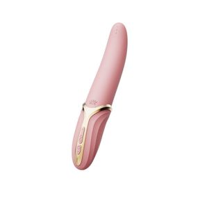 Вібратор Zalo – EVE Sakura Pink, вібрація + ротація, імітація язичка, підігрів до 39 °C sexstyle