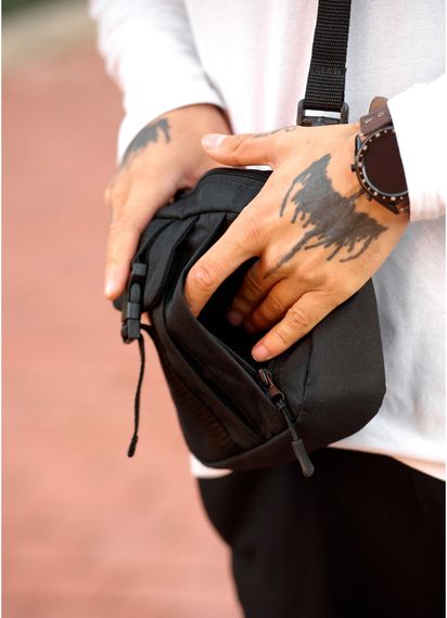 Чоловіча сумка Sambag TEL Чорна 17 х 17 х 6 см (70151065m) | Зображення 3